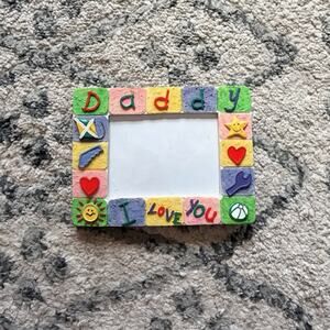 Y2K I love daddy frame